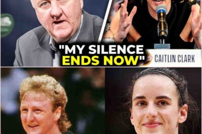 “I’ve stayed silent long enough.” NBA legend Larry Bird just delivered a message to Caitlin Clark that was blunt as a hammer — and his words are shaking the WNBA to its very core. But what happened 6 minutes later is what truly left the entire league stunned into silence.