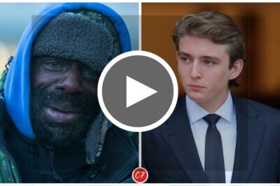 BREAKING NEWS: Homeless Man Asks Barron for $1—What Happens Next Stuns the Entire Country6