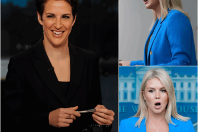 THIS JUST HAPPENED: Rumors Swirl After Rachel Maddow DEMANDS Security Remove Karoline Leavitt After Fiery Exchange Turns the Studio Upside Down!