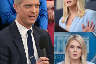 Karoline Leavitt stood at the White House podium, ready to attack a federal judge — but NBC’s Garrett Haake shattered her confidence with just one fact1.