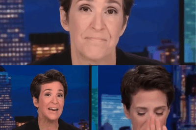 On live television, Rachel Maddow suddenly choked up and burst into tears, forcing her to cut the show short. That rare moment didn’t stem from work pressure, but from the heartbreak she felt while reading about young children being separated from their parents. The image of Maddow struggling to stay composed, only to be overwhelmed by emotion, left viewers in stunned silence. Behind the poise of a seasoned journalist lies a deeply compassionate heart, one that trembles in the face of human suffering. After the show, she apologized for losing her composure — and what she revealed afterward left people even more speechless.