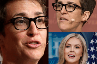 THIS JUST HAPPENED: Rachel Maddow DEMANDS Security to REMOVE Karoline Leavitt from Set After Explosive Confrontation! In a shocking turn of events, Rachel Maddow demanded security remove Karoline Leavitt from the set after a fiery exchange that quickly escalated beyond control. The intense confrontation left the studio in chaos as Leavitt’s bold remarks pushed Maddow to the brink. What was said that triggered Maddow to take such drastic action, and how did the situation spira…