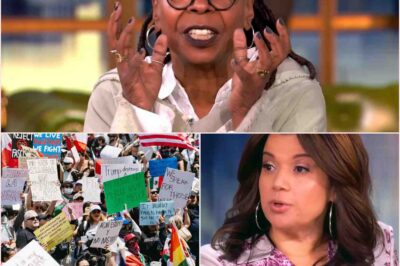 YOU WON’T BELIEVE WHAT HAPPENED: Ana Navarro EXPOSES “Instigators” At Protest—Then Whoopi Drops a STUNNING Warning on Live TV!