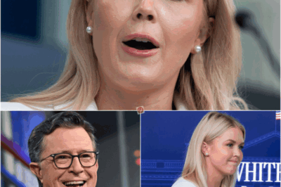 Karoline Leavitt Publicly Mocked Colbert For Being Canceled. But His Counterpunch Left Her Completely Paralyzed… Live On Air!