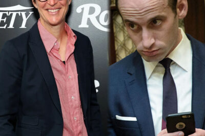 “‘RACHEL MADDOW TAKES DOWN STEPHEN MILLER LIVE ON AIR—‘YOU WANT TO TALK MORALS?’ THE SHOCKING SCANDAL THAT LEFT HIM STAMMERING!”