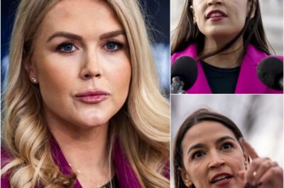 “THE POSTER FELL APART MID-SPEECH.” Karoline Leavitt Rips Through AOC’s Carefully Manufactured Persona in a Scene Too Humiliating to Ignore — The Whole Country Is Still Reacting to This Shocking Collapse