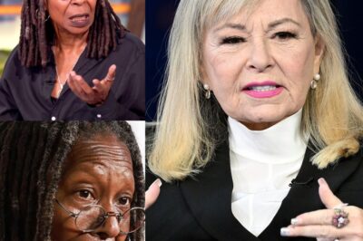 “A MOUTH STRETCHED WIDE TO SAY SO LITTLE.” Roseanne Barr Silences Whoopi Goldberg With a Line So Precise It Shattered the Illusion of Wisdom — and Left The View Without a Word