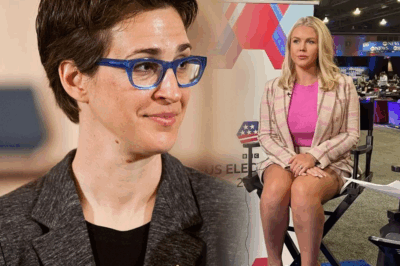 “A PODIUM IN HEELS, STILL ASKING PERMISSION.” Rachel Maddow Quietly Unravels Karoline Leavitt’s Image in a Debate That Didn’t End with a Clap — It Ended with a Realization