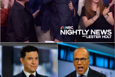 1 MINUTE AGO: Lester Holt Signs Off NBC Nightly News—But His Replacement DROPS A BOMBSHELL That Threw the Studio into TOTAL CHAOS! What began as a historic farewell to one of the most respected names in journalism ended in chaos when his successor delivered a line that left colleagues speechless and the internet ablaze.