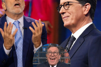 “He’s not holding back.” The camera panned. The crowd lost it. Stephen Colbert just hijacked a viral moment — and turned it into the most savage goodbye late-night has ever seen. It started with a kiss cam. It ended with a message no network executive wanted aired. And if you think he’s done… wait ‘til you see what he did next.👇