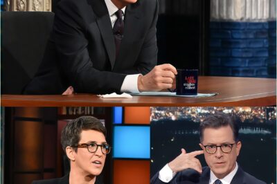 “CBS THOUGHT THEY ENDED HIM. BUT STEPHEN COLBERT CAME BACK — WITH RACHEL MADDOW, A NEW PLATFORM, AND A VENGEANCE THAT’S ALREADY SHAKING LATE-NIGHT TO ITS CORE.”