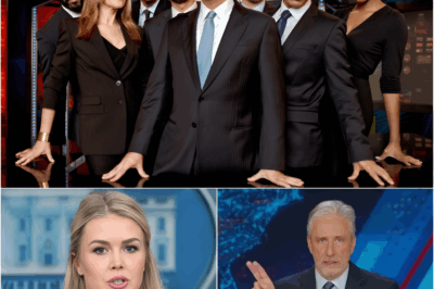 “YOUR BRAIN MISSED HAIR AND MAKEUP.” — What Started as a Joke from Jon Stewart Spiraled Into the Sharpest On-Air Meltdown Karoline Leavitt Has Ever Facet