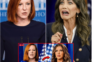 BREAKING HUMILIATION: One simple photo. One question. And Kristi Noem unraveled on live TV. Jen Psaki didn’t shout—she didn’t have to.