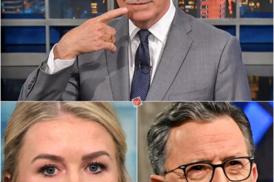 ‘You wanted airtime. Now you’ve got a legacy’ — Karoline Leavitt ‘destroyed’ the late-night talk show, causing the studio to spiral into chaos live on air… But Stephen Colbert struck back with two devastating counterattacks — and his final line left Karoline humiliiated nationwide: ‘Is that all you’ve got?’