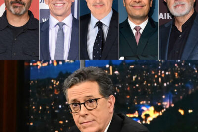 “Colbert’s Ouster Ignites a Late-Night Uprising — Comedy’s Biggest Names Unite for a Televised Showdown”