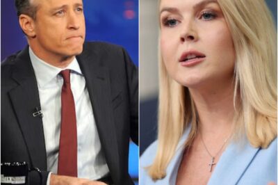 From Punchline to Checkmate — Karoline Leavitt’s Unlikely Win Over Jon Stewart