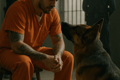 A Prisoner’s Final Wish Was To See His Dog — But When the German Shepherd Broke Free and Rushed Into His Arms, Something Unbelievable Happened…