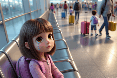 My Own Mother Abandoned Me At The Airport When I Was Just 8, Leaving Me With Just A Backpack, All To