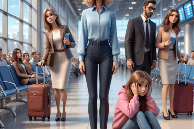 At The Airport My Sister Suddenly Threw A Tantrum, Screaming: “I Forgot My Precious Dress, And If…