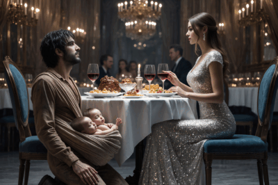 “May I Have Your Leftovers, ma?”—But When the Millionaire Looked Into His Eyes, Everything changed…