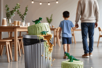 At My Son’s Birthday, I Found His Cake In The Trash — My Sister Sneered…