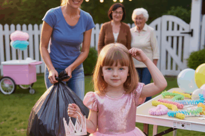 I Spent $2,500 On A Backyard Carnival For My Daughter’s Birthday. When We Got Home, The Cake Read…