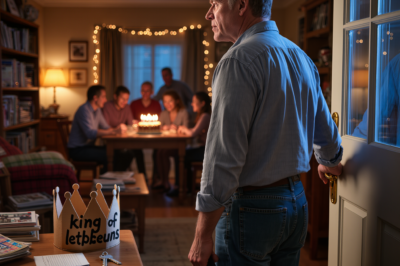 On My 50th Birthday, They Made Me Wear A Crown That Said ‘King Of Letdowns…’