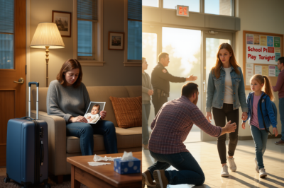 My husband left a day before our adoption finalized. Now he’s back begging for family