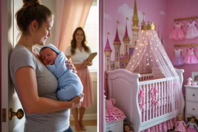 My sister forced a pink girl showe, three weeks later my son arrived.