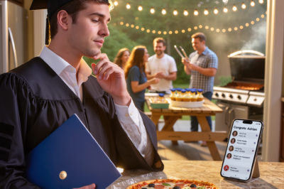 For My Graduation, They Left A Frozen Pizza On The Counter And Sent A…