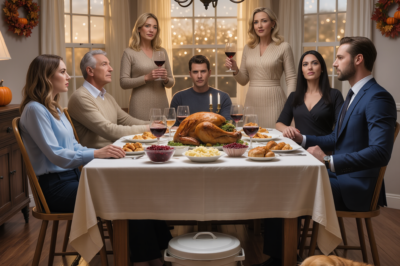 During Thanksgiving Dinner, My Mom Raised Her Glass And Said, ‘To Our…